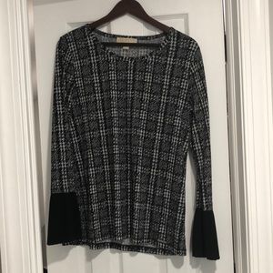 Michael Kors blouse with bell sleeves